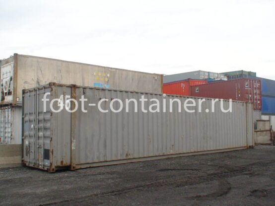 Сухогрузный морской контейнер 45 футов (45′ Dry Cube | 45′ DC) Б/У (Фото 1)