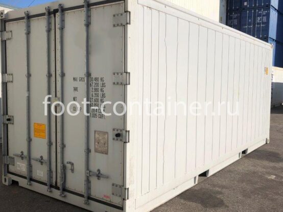 Рефконтейнер 20 футов 2018 г.в. (20′ Reefer Container | 20′ RC/RF) (Фото 2)
