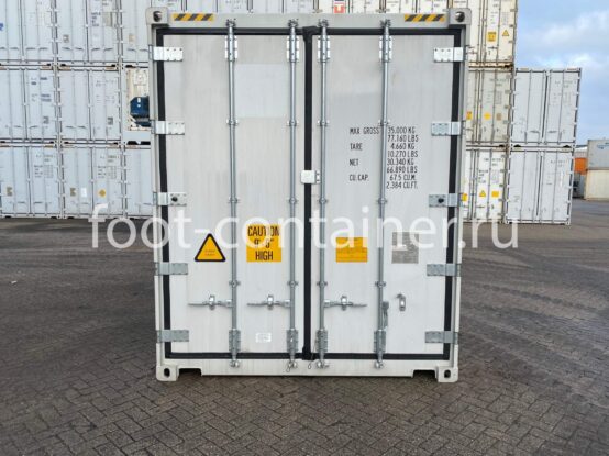 Рефконтейнер 40 футов высокий 2021 г.в. (40′ Reefer Container High Cube | 40′ RCHC/RFHC) (Фото 3) Рефконтейнер 40 футов высокий 2021 г.в. (40′ Reefer Container High Cube | 40′ RCHC/RFHC) (Фото 3)