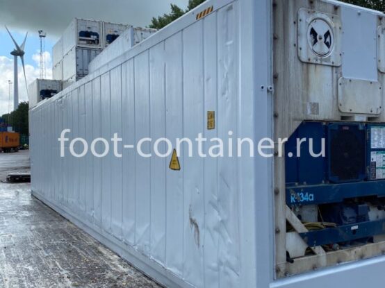 Рефконтейнер 40 футов высокий 2000 г.в. (40′ Reefer Container High Cube | 40′ RCHC/RFHC) (Фото 1) Рефконтейнер 40 футов высокий 2000 г.в. (40′ Reefer Container High Cube | 40′ RCHC/RFHC) (Фото 1)
